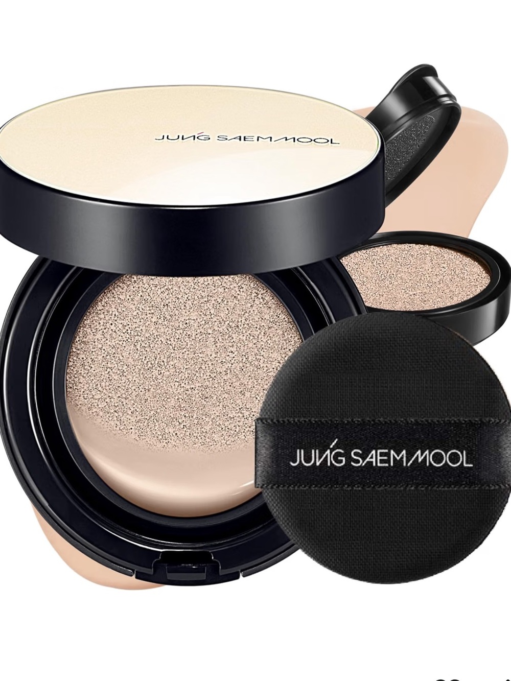JUNGSAEMMOOL - Essential Skin Nuder Long Wear Cushion - 19 Pink Light +Refill